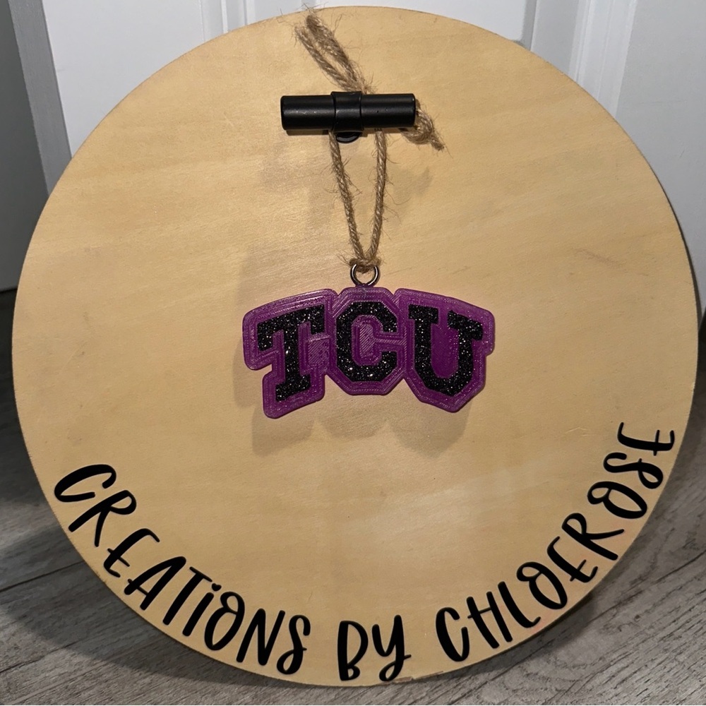 TCU Car Freshie                                          Scent: Pumpkin Spice